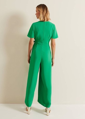 Phase Eight Julissa Wide Leg Dress Green USA | 3706125-KX